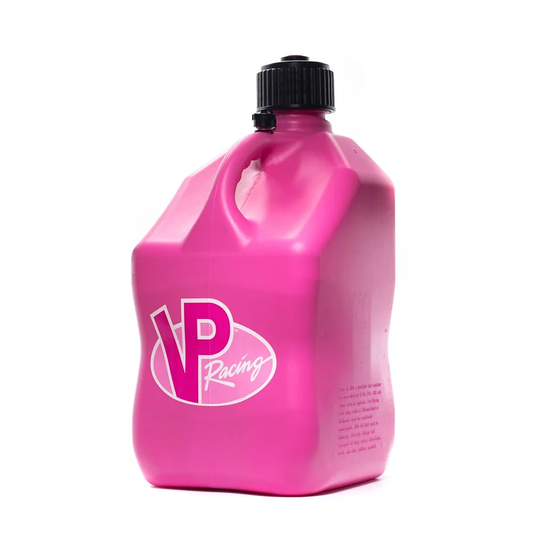 3812-CA – VP FUEL Liquid Storage Container, Pink 5.5 Gallon Free Standing Polyethylene Square Shape With Cap Single D...